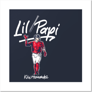 Kike Hernandez Lil Papi Posters and Art